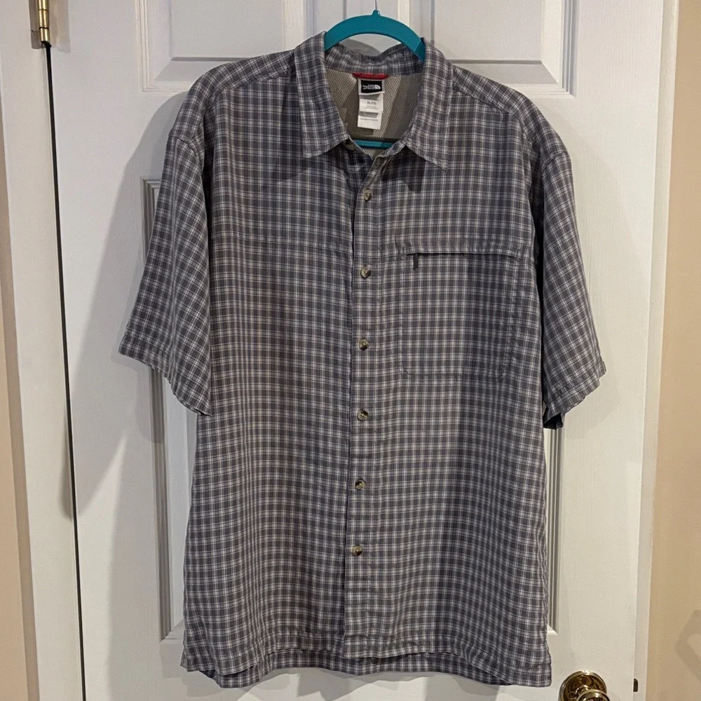 The North Face Men's Short Sleeve Button-Down Shirt size XL
